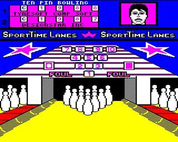 Indoor Sports (1988)(Tynesoft-Mindscape) screen shot game playing